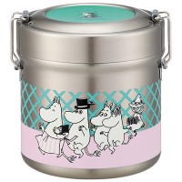 Skater Stainless Vacuum Insulated Lunch box - Moomin 600ml 